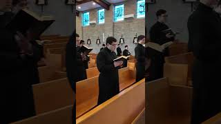 The Seminarians Prepare Their Hearts for the Sacred Liturgy [upl. by Deevan267]