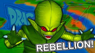 THE SAIBAMEN REBELLION  Dragon Ball Z Tenkaichi Tag Team  What if Scenarios [upl. by Nwhas]