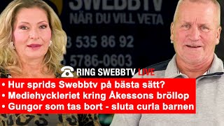 Ring Swebbtv Live 370 med Katerina Janouch och Lennart Matikainen [upl. by Booth]