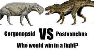 Postosuchus vs Gorgonopsid  Who would win in a fight [upl. by Byram]