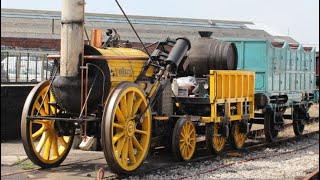 Riding behind Stephensons rocket at Shildon ￼ [upl. by Matronna]