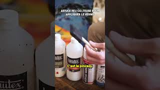 Comment vernir un tableau à la peinture acrylique   Astuces et conseils [upl. by Acirne498]