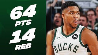 EVERY POINT From Giannis Antetokounmpos HISTORIC Performance  December 13 2023 [upl. by Parcel]