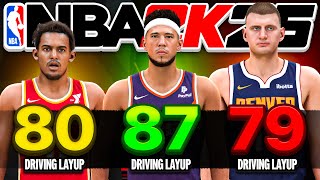 I TESTED EVERY LAYUP IN NBA 2K25 SO YOU DONT HAVE TO [upl. by Normy514]