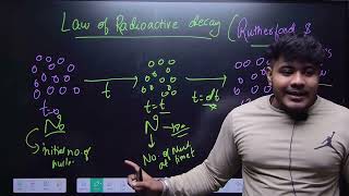 Nuclei 05  Radioactivity  Law Of Radioactive Decay II CLASS 12THNEET [upl. by Atikahs777]