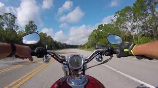 4 POV Rider View Harley Davidson ASMR Ride Saint Augustine [upl. by Braswell144]