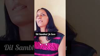 Dil Sambhal Ja Zara by Shimpy Raut  singing cover song  female version  shorts ytshorts [upl. by Ailemor]