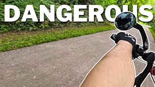 Are Ebikes Dangerous  Nature Trail on the Amyet V9G60 Ebike  4K 60 FPS [upl. by Sitruk]