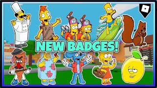 HOW TO FIND ALL 18 NEW CHARACTERS in Find The Simpsons  ROBLOX [upl. by Cathe]