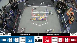 IN FTC 20242025 Indianapolis Qualifier Match 30 [upl. by Oiciruam648]