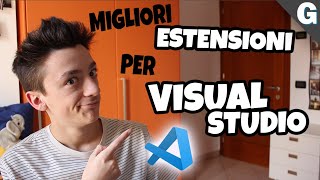 Migliori ESTENSIONI per VISUAL STUDIO CODE [upl. by Akirehs]