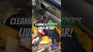 Transformation of a Hoarders LivedIn Car [upl. by Llenrad532]