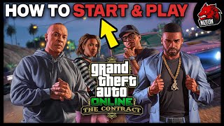 HOW TO START THE CONTRACT BUSINESS IN GTA ONLINE [upl. by Nnyletak]