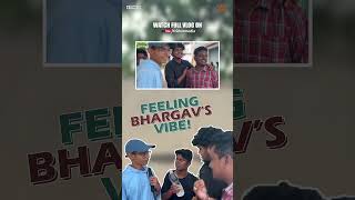 Feeling Bhargav’s vibe Catch the full chaos on our YouTube vlog chaaya shortfilm tricinemedia [upl. by Laehpar961]