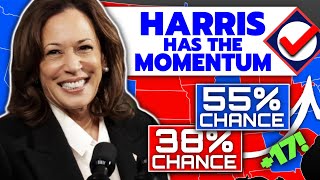 Harris Election Odds SKYROCKET In FINAL DAYS of Campaign On Track to CRUSH TRUMP on Nov 5 [upl. by Bradleigh105]