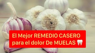 Remedio Casero Para El Dolor De MUELAS 🦷 Quita Al INSTANTE 😱 [upl. by Suicul]