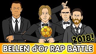 🌟Ballon dOr 2018 RAP BATTLE🌟 Modric Ronaldo Messi Griezmann Mbappe Salah [upl. by Worden]