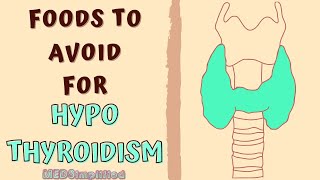 HYPOTHYROIDISM FOODS TO AVOID  DIET FOR LOW THYROID LEVELS [upl. by Fantasia581]