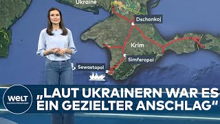 UKRAINEKRIEG Kiew meldet quotsehr erfolgreichen Angriffquot auf die Krim – Dies ist bislang bekannt [upl. by Arika719]