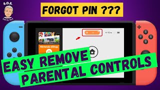 HOW TO Easy remove PIN from Parental Controls Nintendo Switch [upl. by Voltmer]