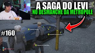 A SAGA DO LEVI LANIK NO DESMANCHE DE CARRO DA METRÓPOLE EP 160 [upl. by Letitia]