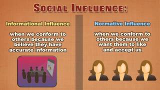 Social Influence Conformity and the Normative Influence [upl. by Silletram433]