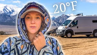 Van Life WINTER Prep  Staying Warm with a WOOD STOVE [upl. by Bergman637]