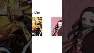 zenitsu with nezuko saying ara ara but Im not copying Shinobus ara araara [upl. by Adnamahs58]