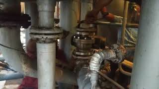 dyeing machine steam valve setup [upl. by Deden]