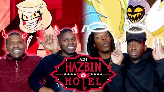 HAZBIN HOTEL SONGS ARE AMAZING HAZBIN HOTEL EPISODES 1 amp 2 REACTION [upl. by Notslah]