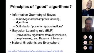 Emtiyaz Khan The Bayesian Learning Rule [upl. by Akinahc387]