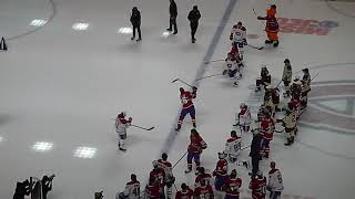 2024 Hardest shot  Montreal Canadiens Skills Competition 22524 [upl. by Aylward]