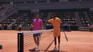 Carlos Alcaraz vs Felix Auger Aliassime  Roland Garros  Tiebreak NEW UPDATE [upl. by Antipas561]