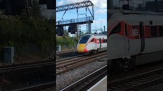 LNER Class 801 passing Alexandra Palace [upl. by Dunkin]