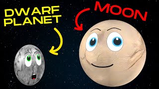 Do Dwarf Planets have moons  Space for Kids  Solar System Planets  Kids Video [upl. by Darnoc]