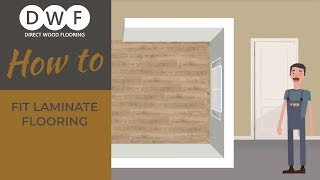 How to Fit Laminate Flooring [upl. by Karena]