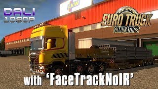 ETS 2  FaceTrackNoIR V200 webcam head tracking app [upl. by Ongun]