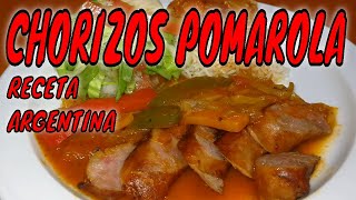 ✅✅CHORIZOS a la POMAROLA ✅✅CHORIZOS CRIOLLOS✅CHORIZO EN CACEROLA✅✅COMO hacer CHORIZOS a la POMAROLA [upl. by Noj106]