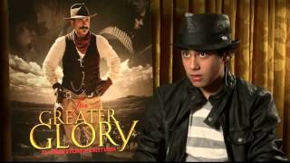 For Greater Glory  Cristiada  Movie  2012  Interview with Mauricio Kuri [upl. by Ingar]