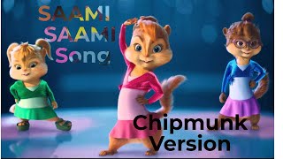 Saami Saami Tamil Song Remix Chipmunk Version  Pushpa Movie song  Ayra Creations [upl. by Elletsirhc]