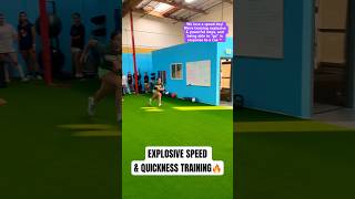 SPEED amp QUICKNESS Training To Be Explosive Athlete Speed Training shorts [upl. by Jillana]