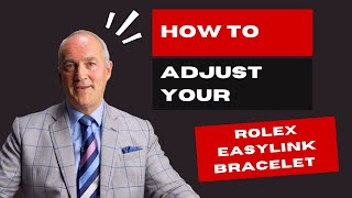 How to adjust your Rolex bracelet with Easylink [upl. by Craddock141]