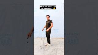 Skipping rope for beginners 👍 shorts skipping jumprope [upl. by Hovey]