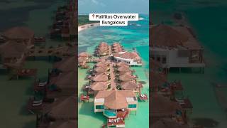 Overwater Bungalows in Mexico 🌴 honeymoon [upl. by Rehpotsirk395]