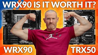 WRX90 vs TRX50  8 Channel Memory Tested  AMD Threadripper Pro [upl. by Sergias]