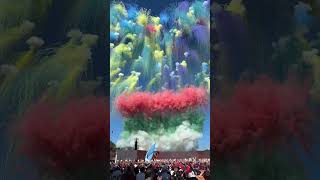 Amazing fireworks smoke show share with you🤩🥰 [upl. by Ahsinelg]