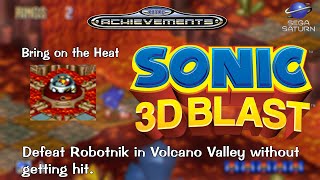 Sonic 3D Blast Saturn RetroAchievements Bring on the Heat [upl. by Yenitirb]