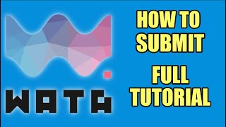 How to submit games to WATA  full online tutorial [upl. by Aesoh]