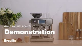 The Oracle® Touch  Learn to make third wave specialty coffee at home  Breville USA [upl. by Airenahs]