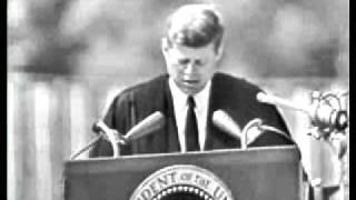 JFK quotPeacequot Speech at American University  Part 1 [upl. by Notyrb]